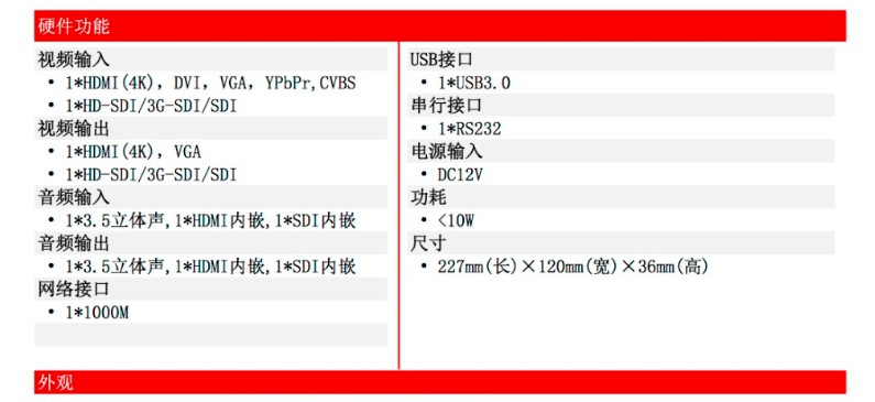 同三維T80002DS數(shù)字音視頻H.264壓縮格式編解器帶導播功能