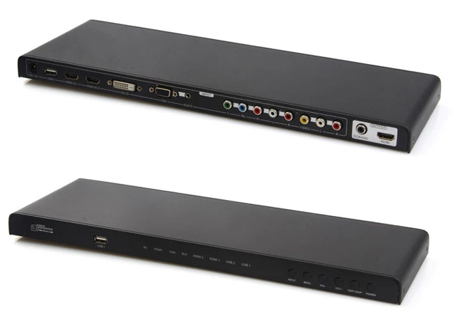 T790 AV/DVI/HDMI/VGA/色差/USB轉(zhuǎn)HDMI音視頻轉(zhuǎn)換器